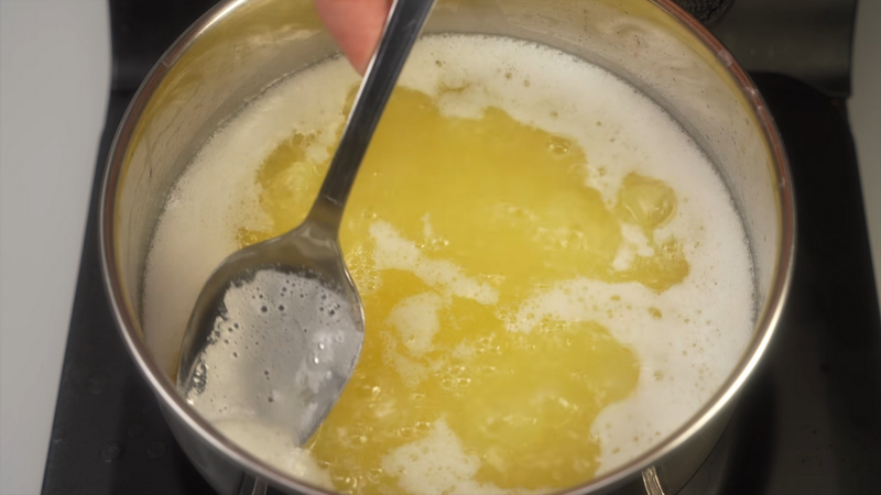 cleared butter