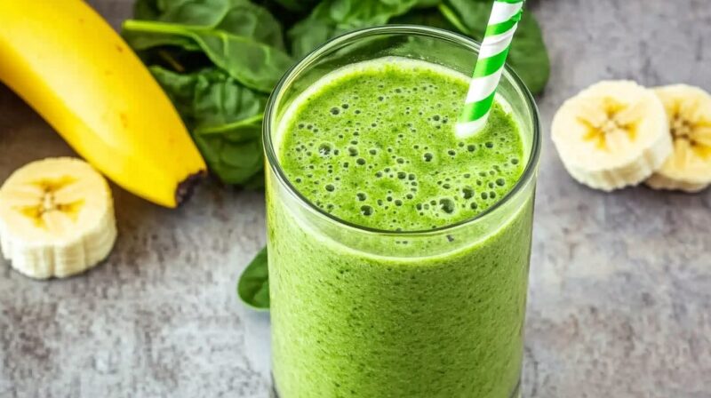 Banana Spinach Smoothie