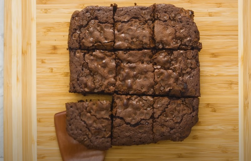Perfectly portioned brownies, ready for a sweet treat