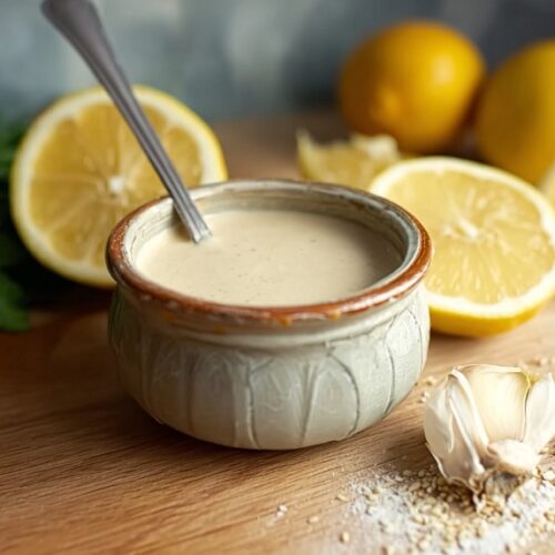 Recipe for Lemon Tahini Sauce